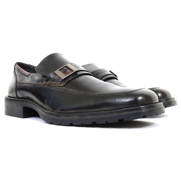 Giorgio Brutini Men\'s 11.5M Black Dressy Loafers Shoes Business Preppy Academia main image 10